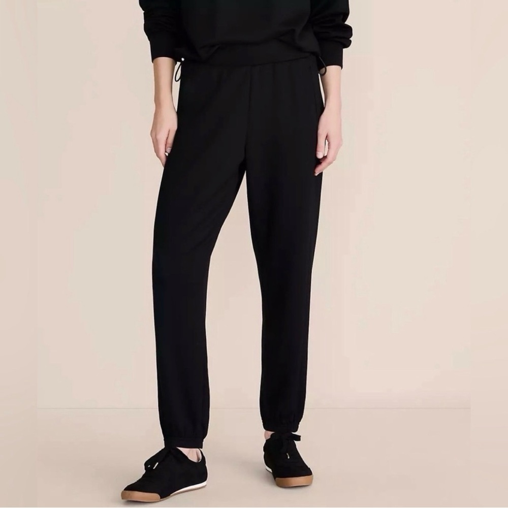 Loft Petites Loft Pull-On Crepe Stretch Slim Ankle Jogger Pants Sz XXSP NWT